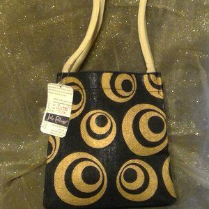 Jute Cottage Black Tote Bag